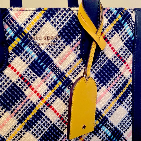 ♠️ Kate Spade NY | Manhattan Tweed Small Tote Bag - Picture 4 of 4